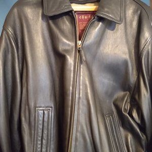 Men's Black Leather Jacket
